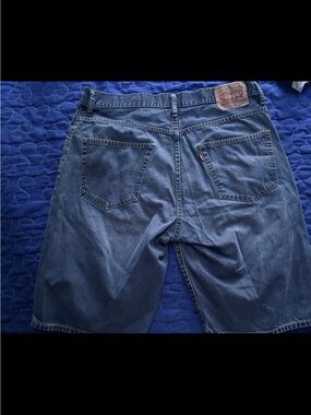 Levi's 569 Men's Dark Blue Denim Jorts Shorts